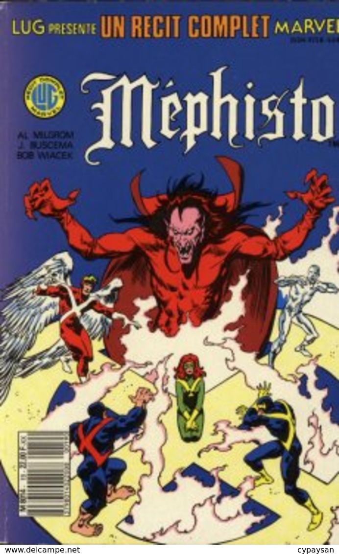 RECIT COMPLET MARVEL RCM T 19 BE LUG 08/1988 Mephisto (BI3) - Lug & Semic