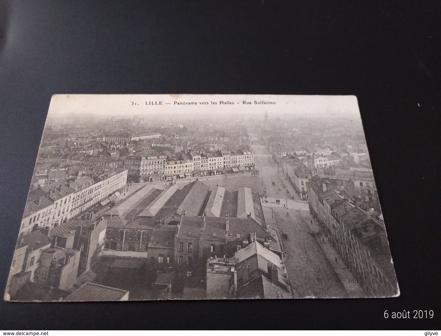 CPA (59) Lille. Panorama Vers Les Halles.Rue Solférino. (H.591). - Lille