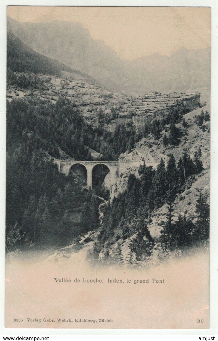 Suisse // Schweiz // Switzerland //  Valais // Vallée De Loèche, Inden, Le Grand Pont - Inden