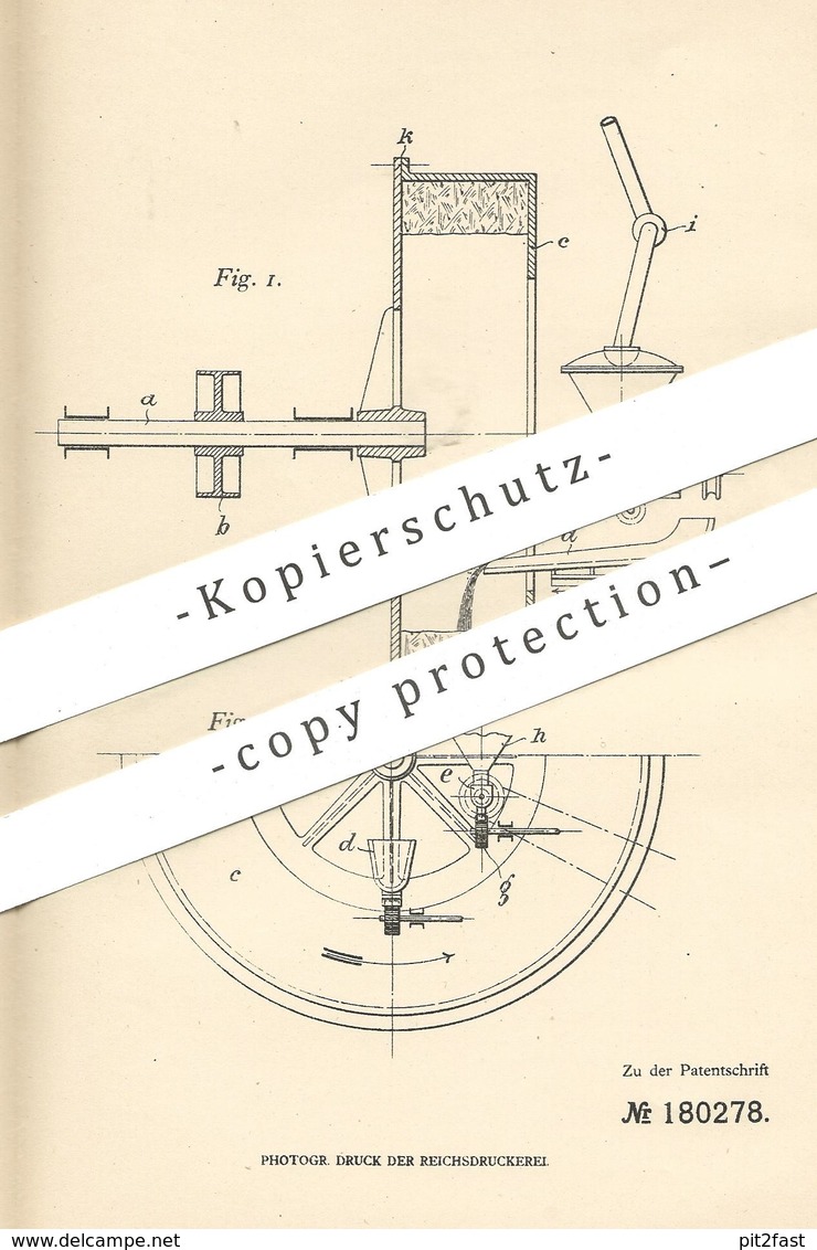 Original Patent - Friedrich C. E. Timm , Hamburg 1905 , Einverleiben Der Stoffe In Flüssige Schlacke U. Schmelzen | Ofen - Historische Dokumente