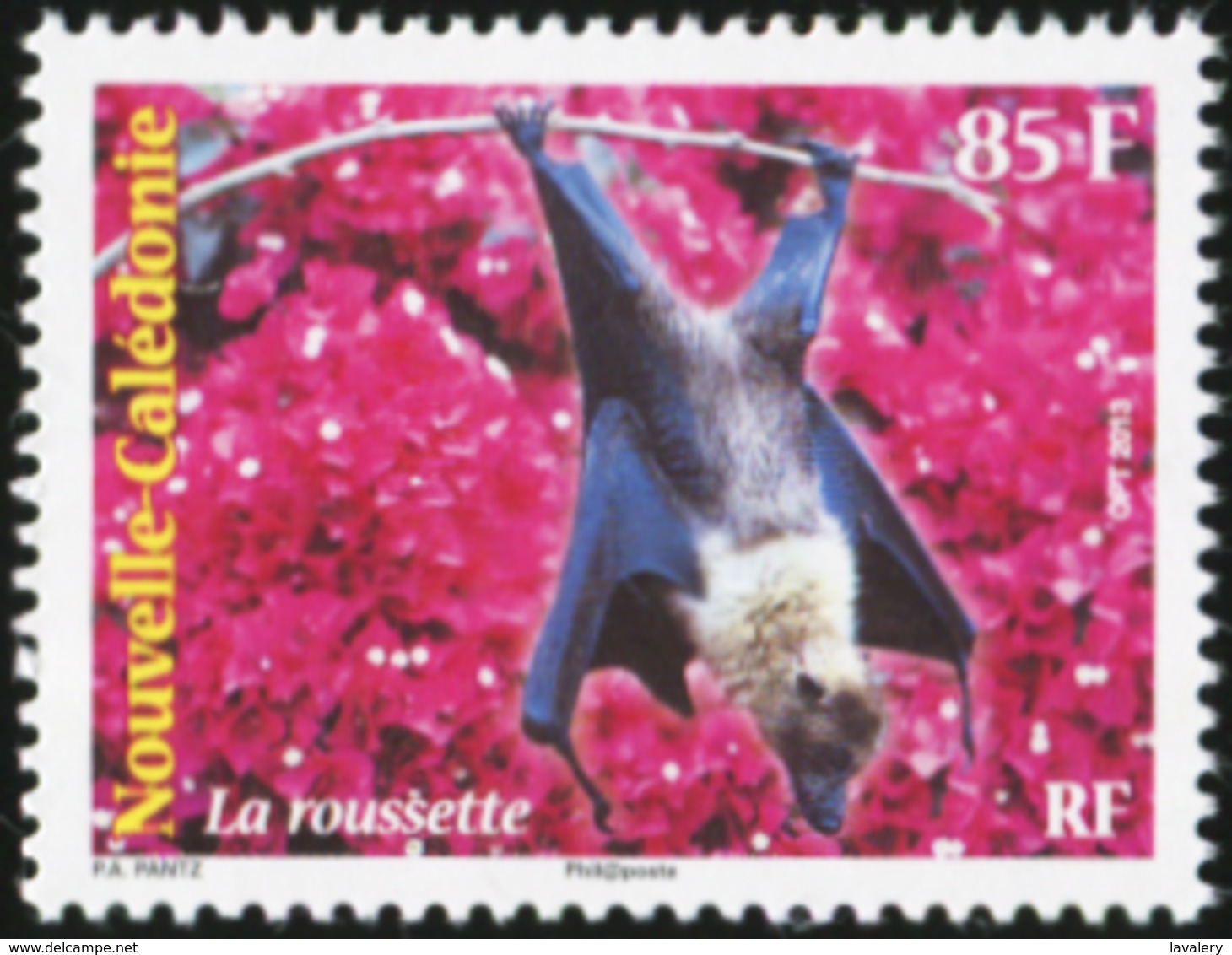 NEW CALEDONIA 2013 Flying Fox Bats Bat Animals Fauna MNH - Fledermäuse