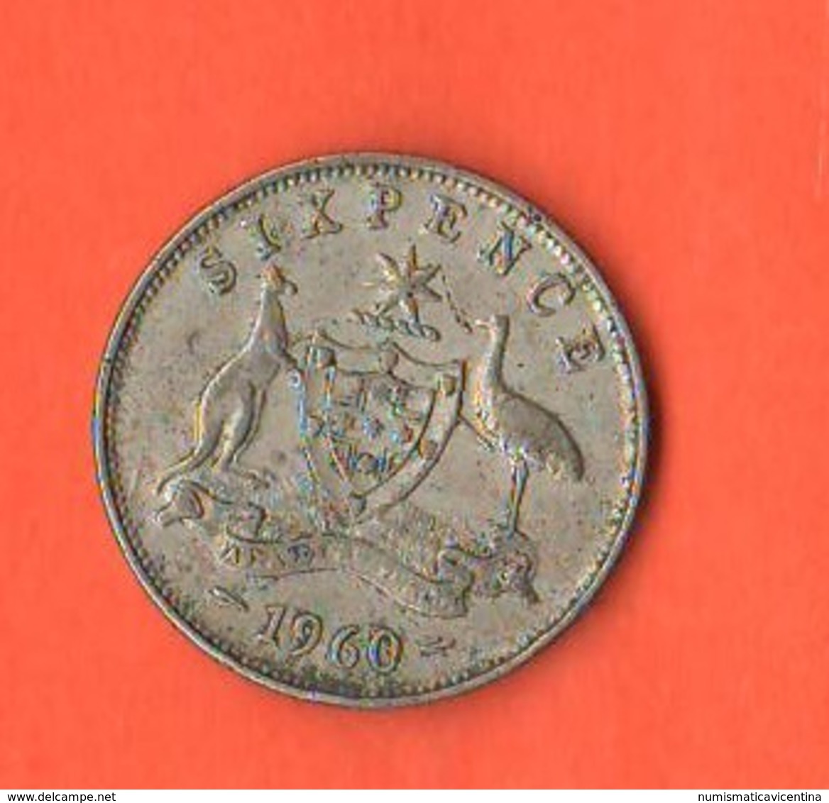 Australia 6 Pence Six Pence 1960 - Sixpence