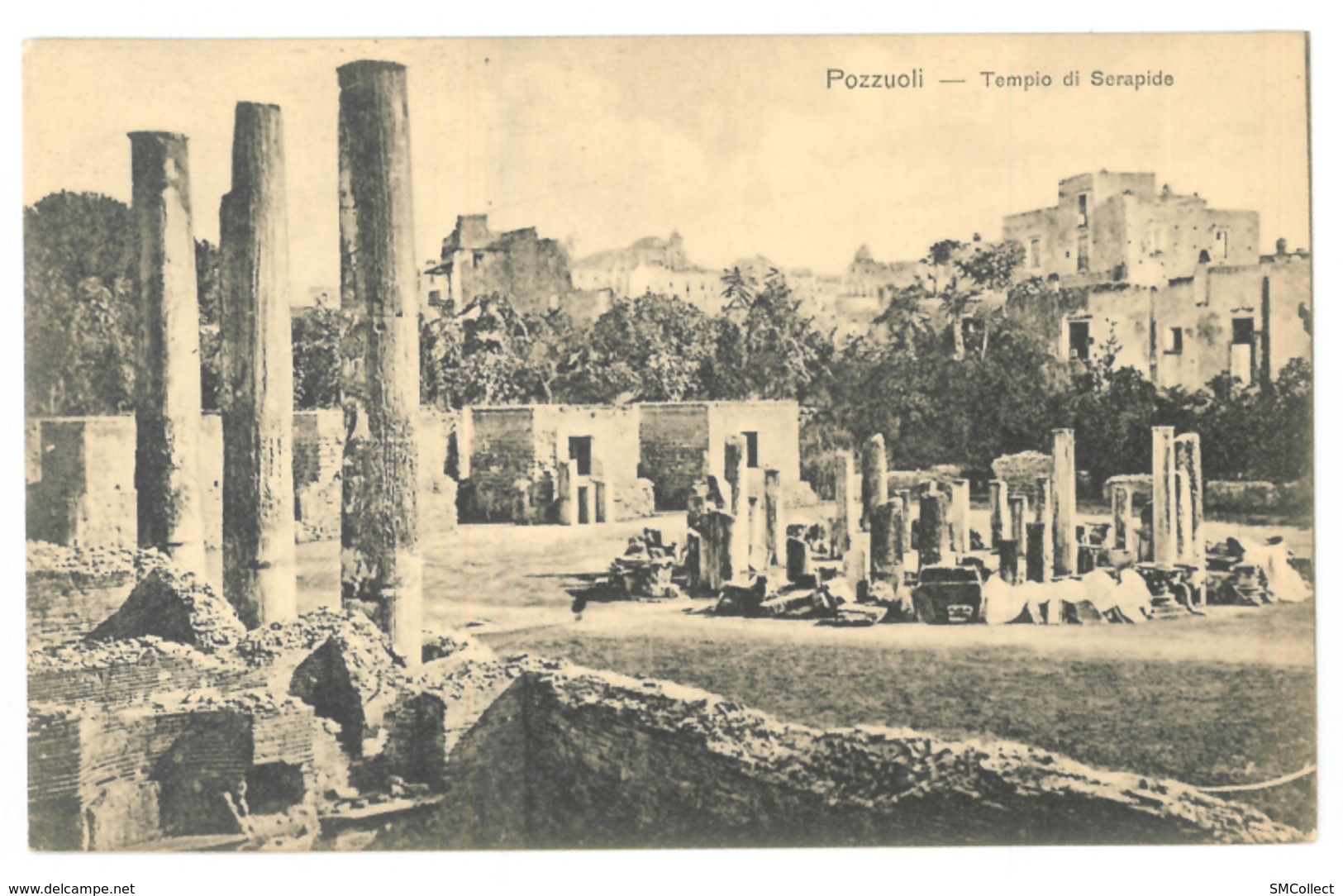 Italie. Pozzuoli, Lot De 5 Cartes : Serapeo / Tempio Di Serapide (A3p34/10165) - Pozzuoli