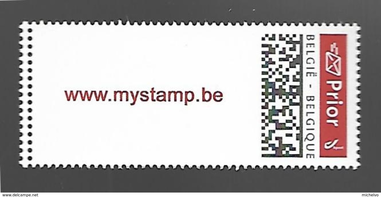 Belg. 2019 - COB N° 4831 ** - Mystamp PRIOR (ADHESIF) - Unused Stamps