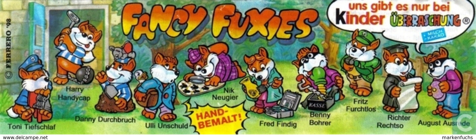 Fancy Fuxies 1998 / Fred Findig + BPZ - Aufstellfiguren