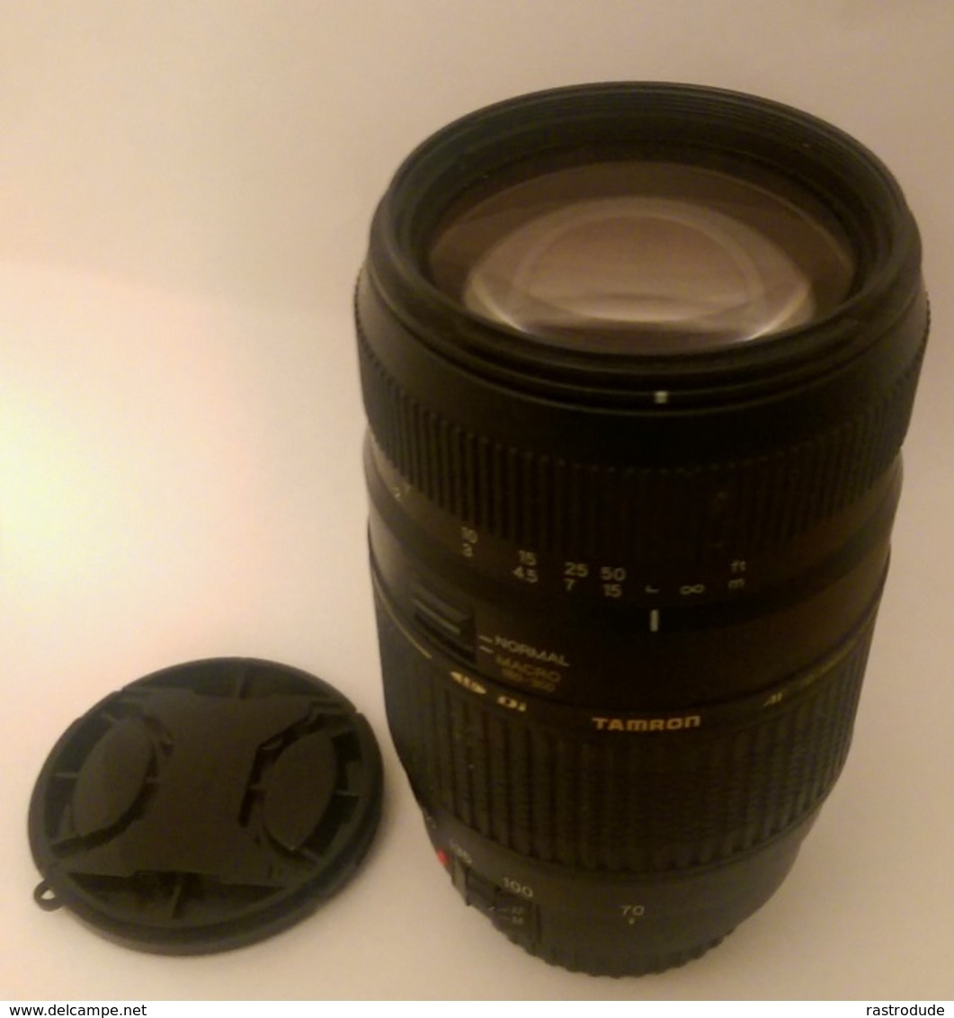 Téléobjectif  - Tamron AF 70-300mm F/4-5.6 Di LD Macro 1:2 Lens Pour Canon - Material Y Accesorios