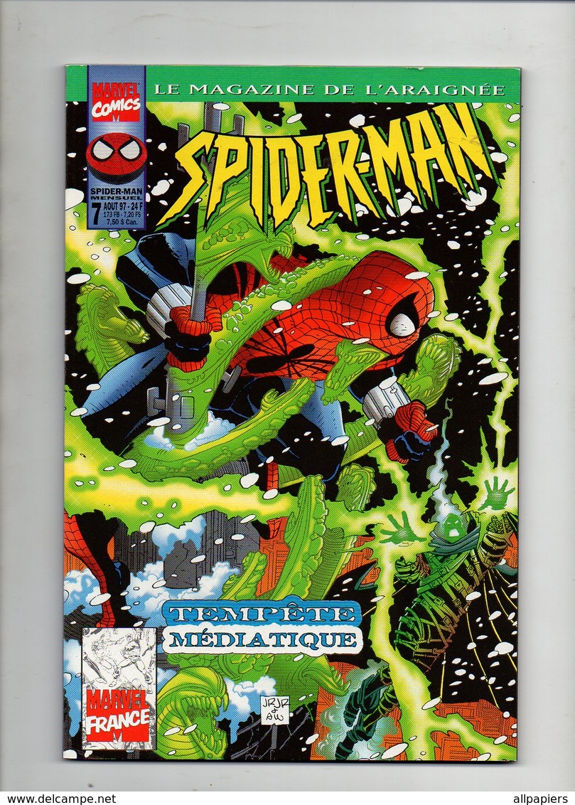 Spider-man N°7 Crimes Contre La Nature - Hyptnotisés - à L'impossible On Est Tenu - Dan Jurgens Se Fait Une Toile 1997 - Spiderman