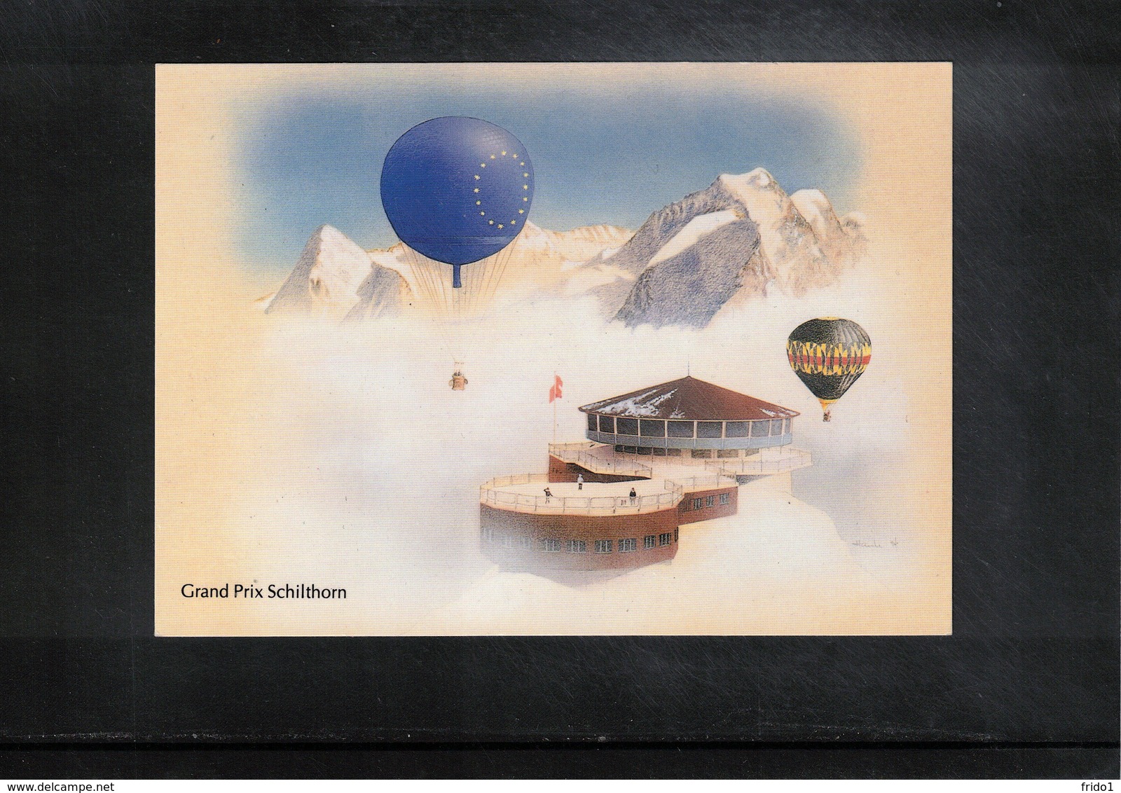Schweiz / Switzerland 1994 Hochalpine Ballonpost Fuer Das Ballonmuseum Muerren Interesting Ballonpost - Lettres & Documents