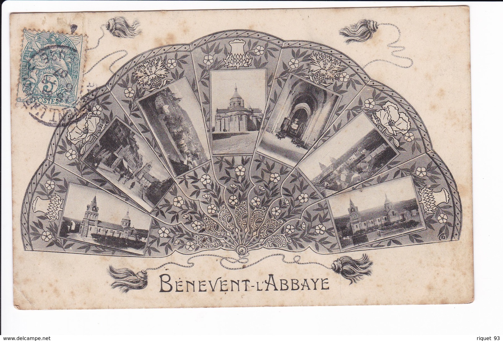 BENEVENT - L'ABBAYE - (multi Vues Sur éventail) - Benevent L'Abbaye