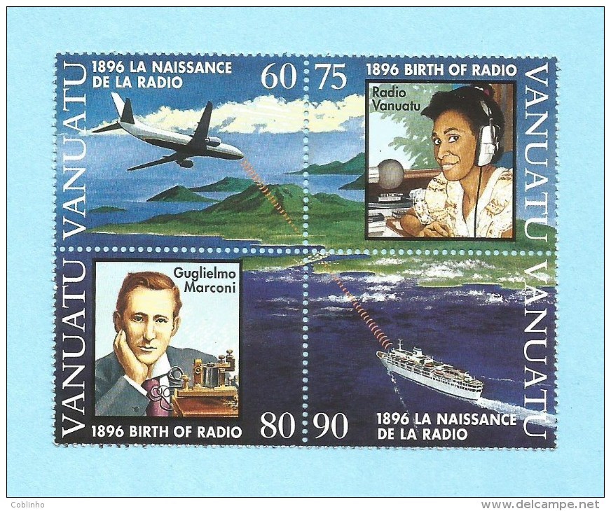VANUATU - RARE En Bloc De 4 TP - YT 1005-1008 ** (MNH) - 1996 - Vanuatu (1980-...)