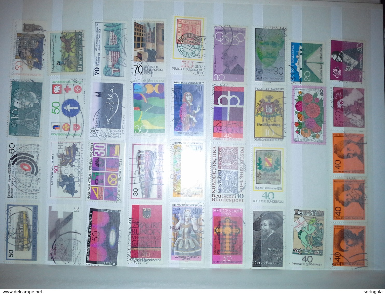 Lot stamps Germany 200 timbres +