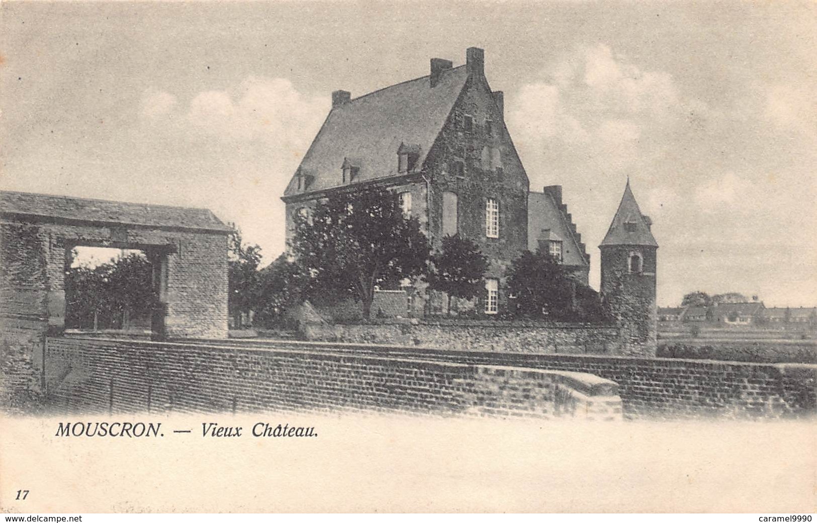 Moeskroen Mouscron Vieux Château Des Comtes   M 1408 - Mouscron - Moeskroen