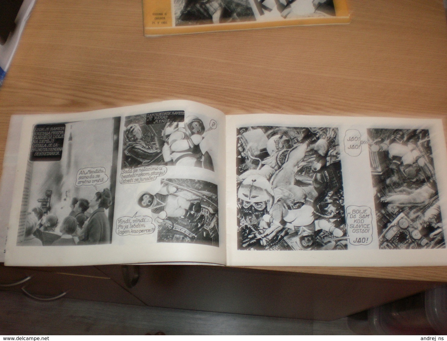 Teddy Bear Mendo Jugoslavenski Ilustrovani Casopis Za Decu Zagreb 1964 Illustrated Children Magazine Strip 23 Pages - Lingue Scandinave