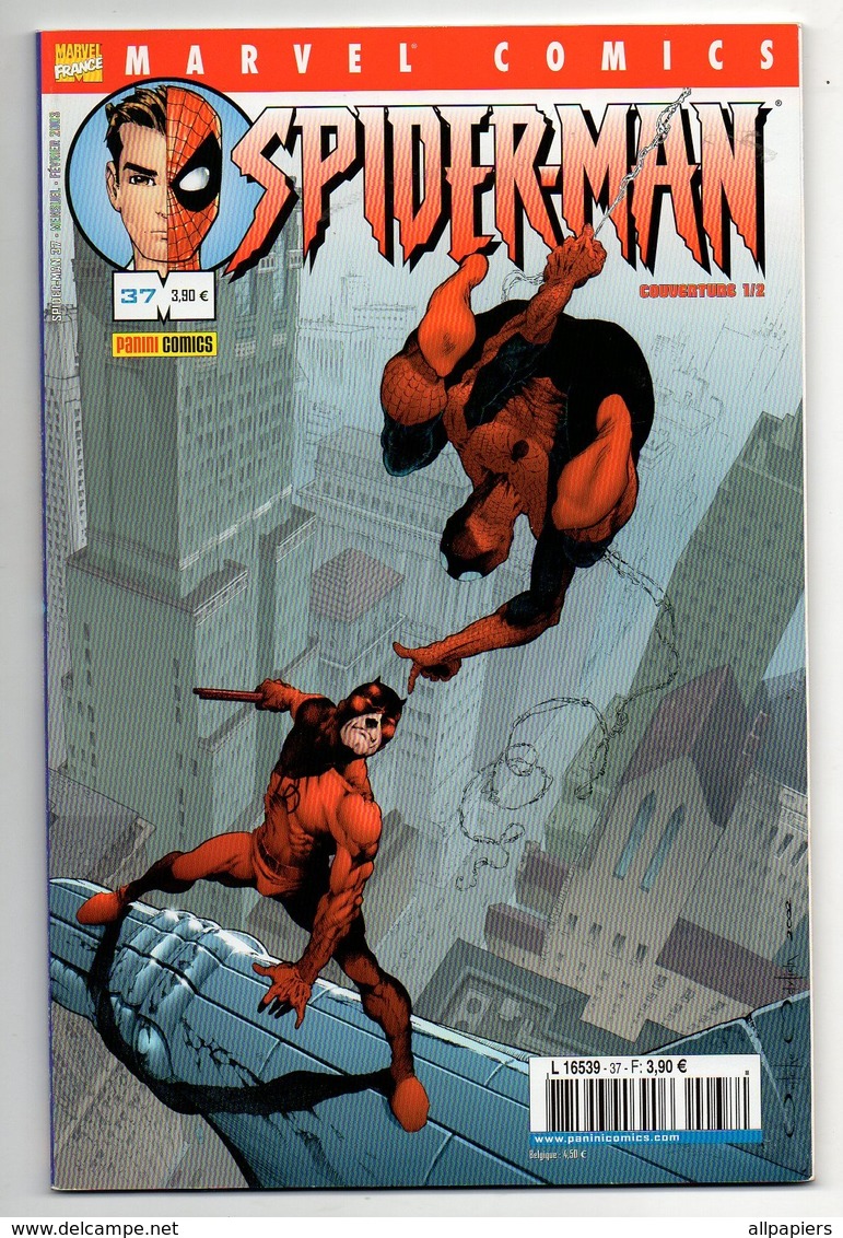 Spider-man N°37 Confession - Mission Difficile - Jour De Gloire - Deadline - La Toile De L'araignée De 2003 - Spiderman