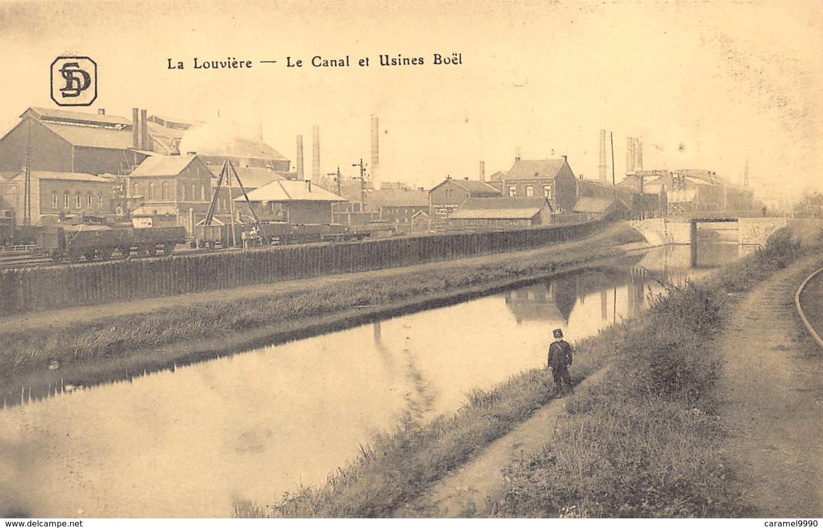 La Louvière  Le Canal Et Usines Boël      M 1432 - La Louvière