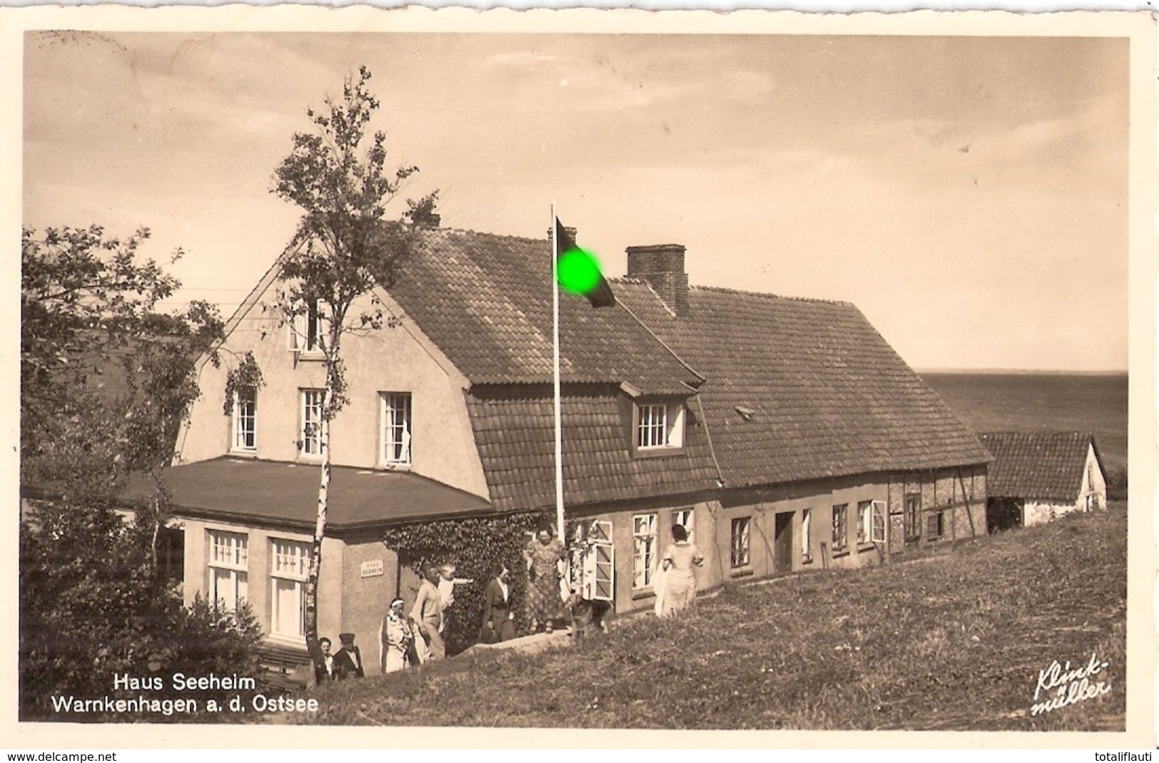 WARNKENHAGEN Ostsee Gem Kalkhorst Haus Seeheim Belebt 21.3.1944 Fast TOP-Erhaltung - Grevesmuehlen