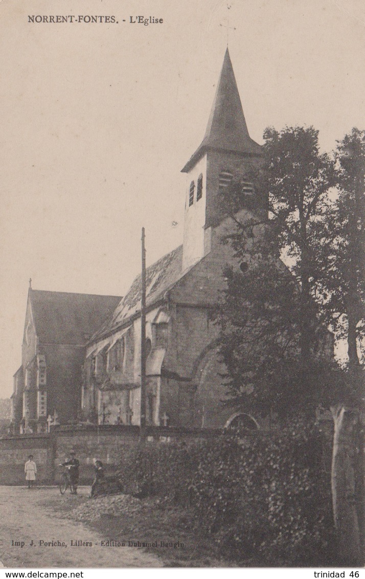 NORRENT - FONTES 62 ( L' EGLISE ) - Noeux Les Mines