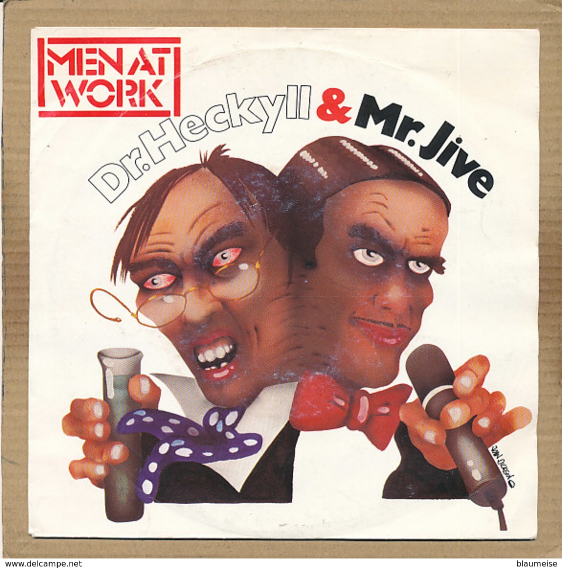 7" Single, Men At Work - Dr. Heckyll & Mr. Jive - Disco, Pop