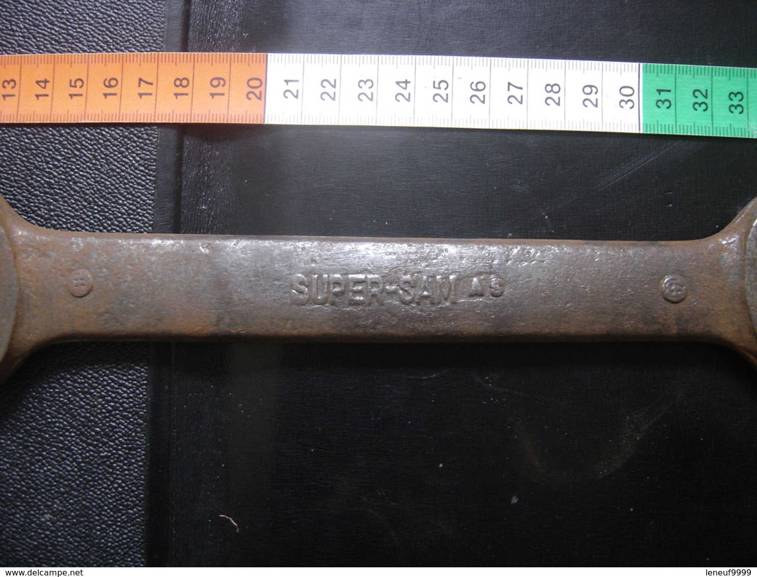 Ancienne CLE Clef Plate SUPER SAM Bricolage Dépannage Outillage AUTOMOBILE - Outils Anciens