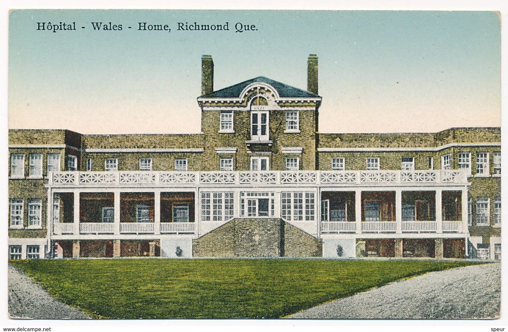 Richmond, Québec - Hôpital / Hospital - Wales - Home, ± 1910 - Other & Unclassified