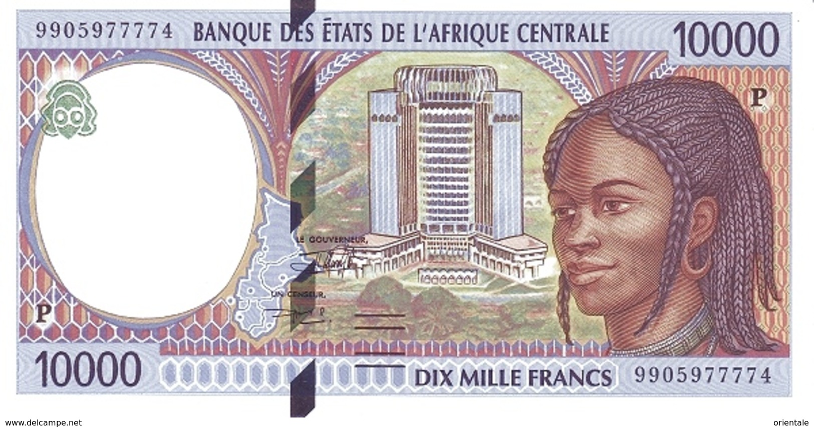 CENTRAL AFRICAN STATES P. 605Pf 10000 F 2000 UNC - Chad