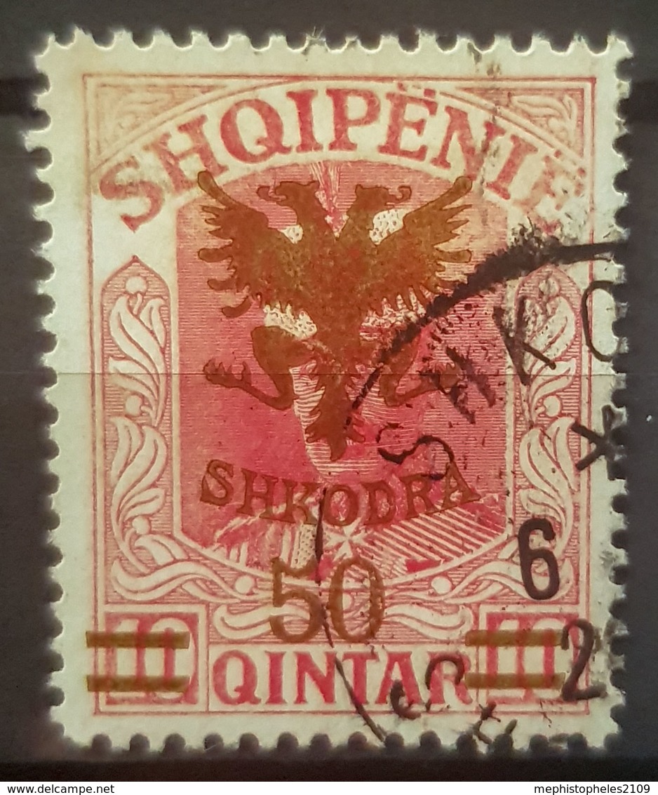 ALBANIA 1920 - Canceled - Sc# 128 - Albanie