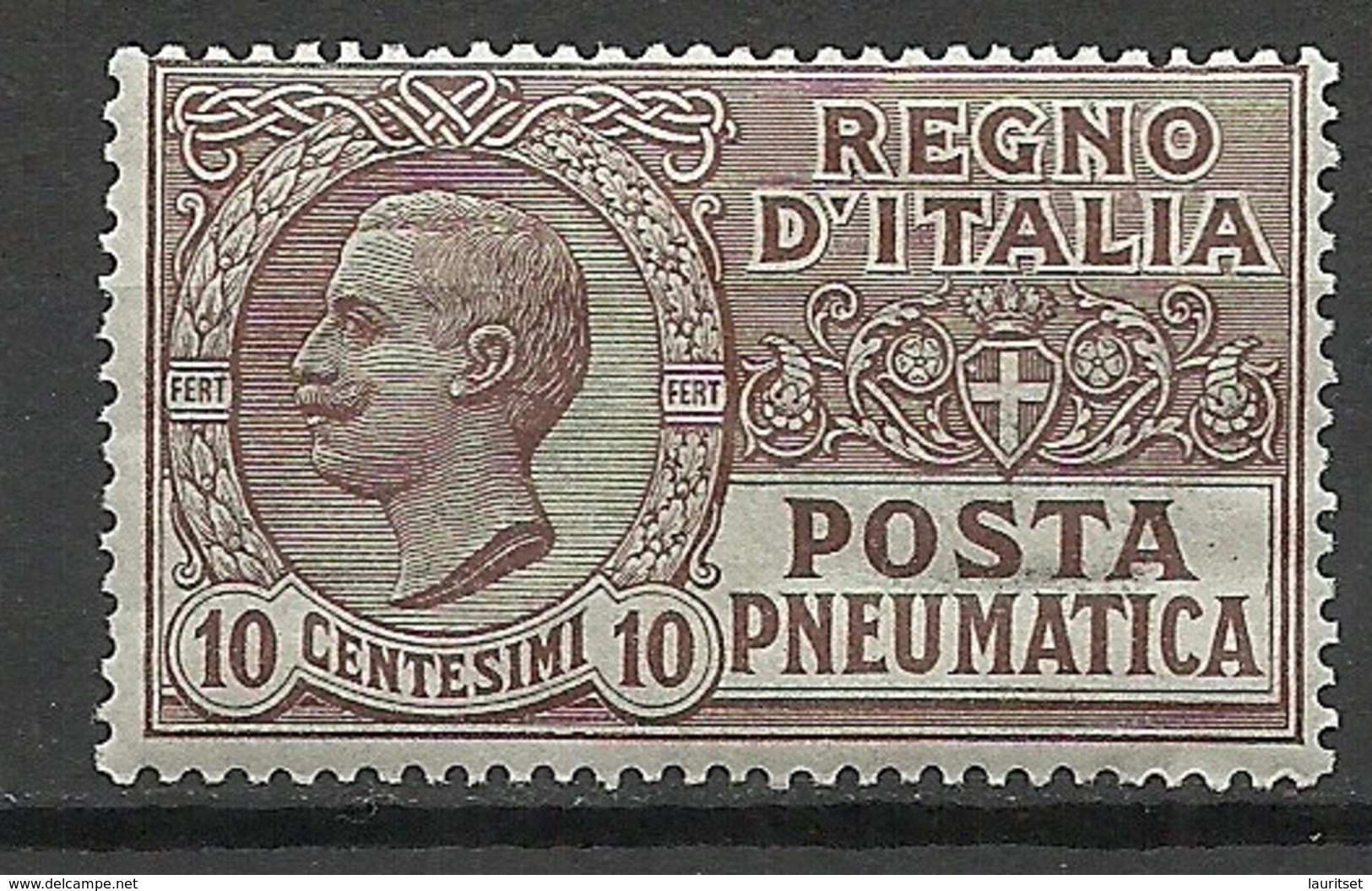 ITALY 1913 Michel 110 * Posta Pneumatica - Rohrpost