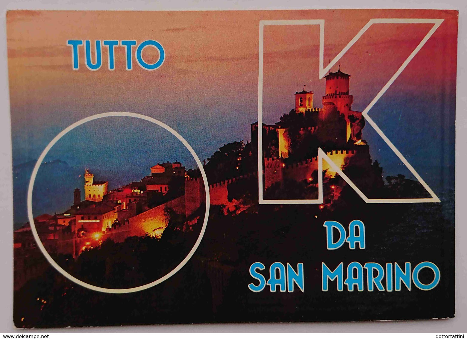 REPUBBLICA DI SAN MARINO - TUTTO OK DA SAN MARINO -   Vg - San Marino