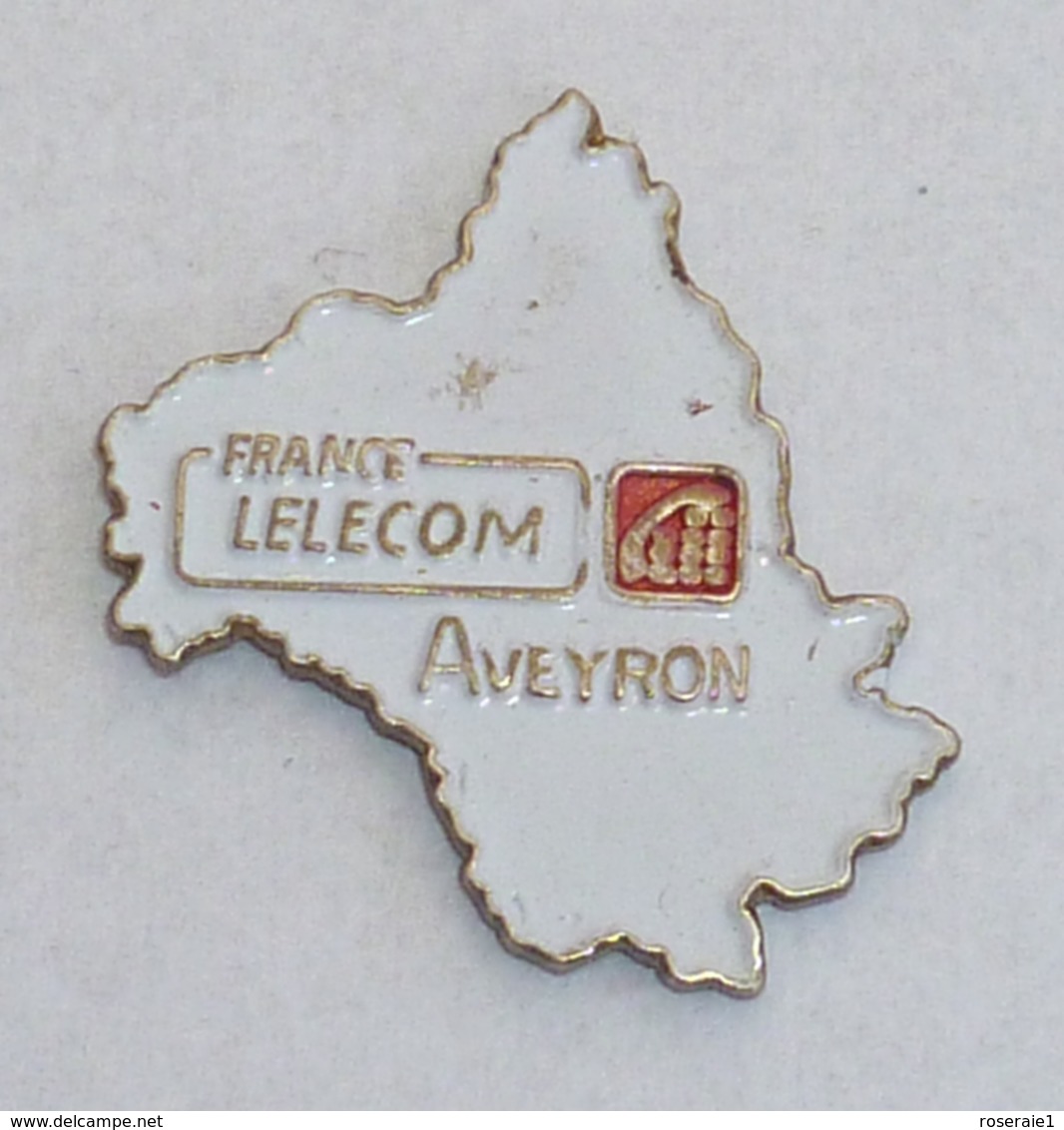 Pin's FRANCE TELECOM AVEYRON A - Telecom Francesi