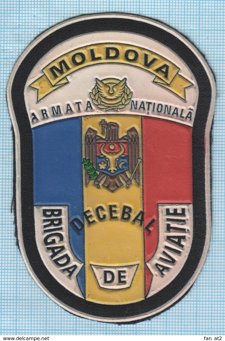 MOLDOVA / Patch Abzeichen Parche Ecusson / National Army. Air Force Aviation. Brigada Decebal. - Patches