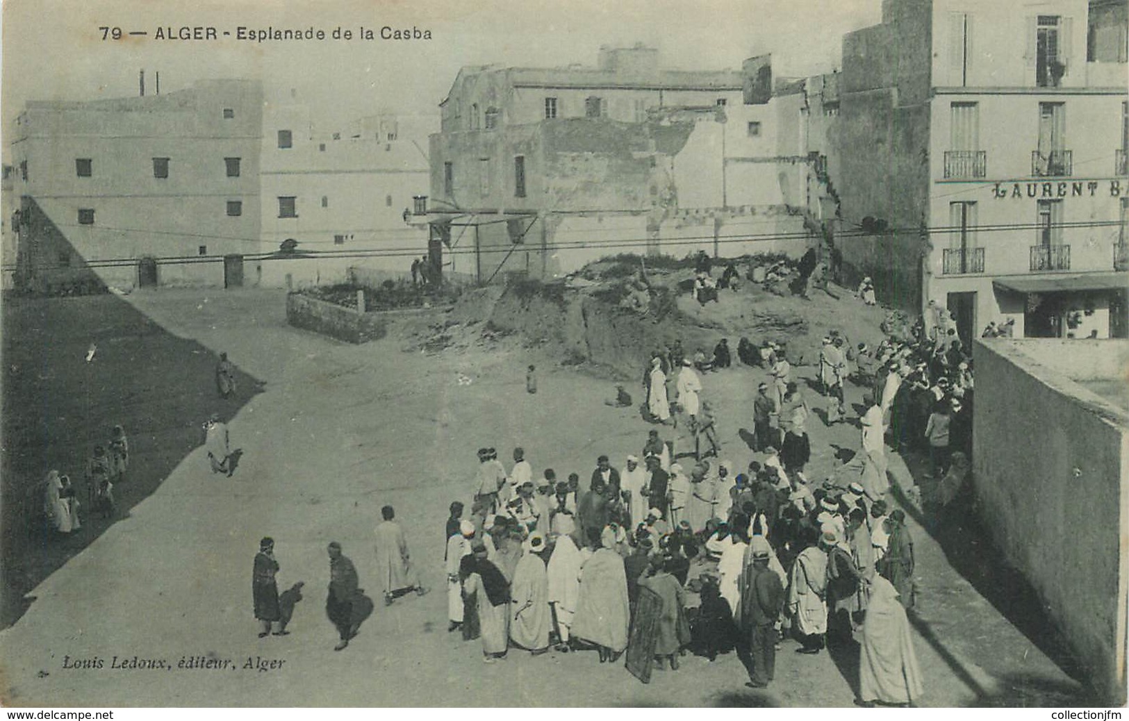 CPA ALGERIE "Alger, Esplanade De La Casba" - Algerien