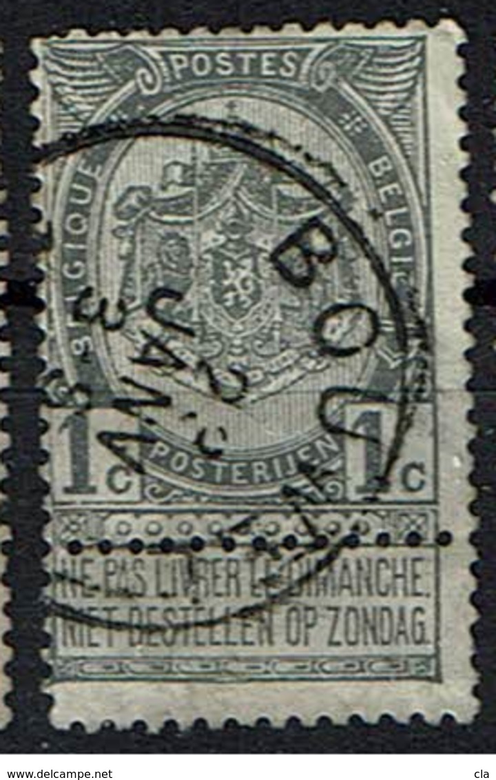 53  Obl  Bousval  + 8 - 1893-1907 Coat Of Arms