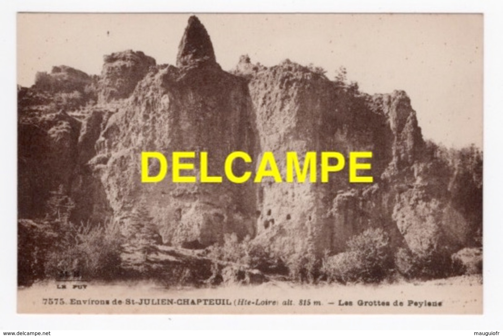 DD / 43 HAUTE LOIRE / SAINT-PIERRE-EYNAC / LES GROTTES DE PEYLENC - Altri & Non Classificati