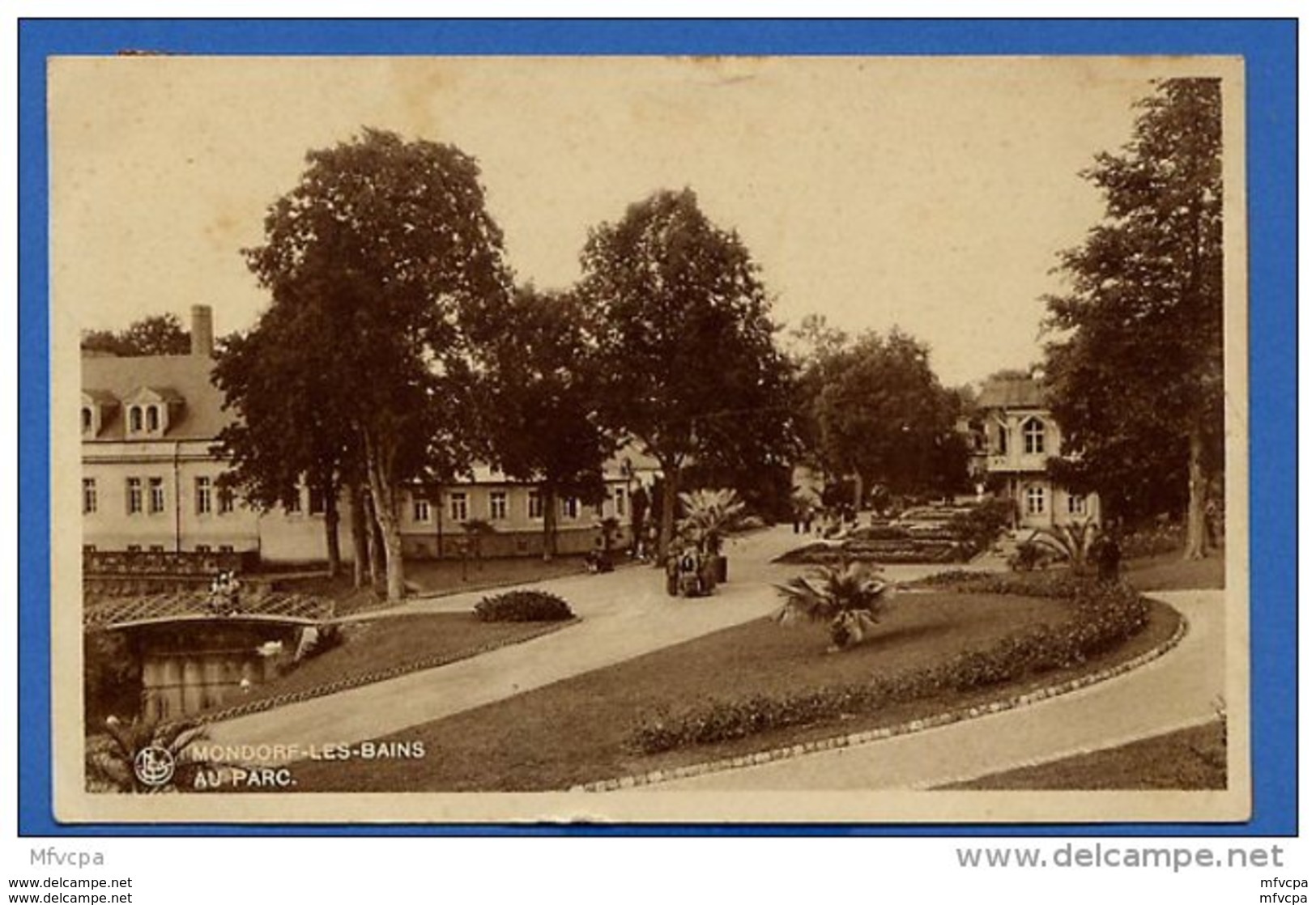 Cga231 Mondorf Les Bains Au Parc  (travelled 19/08/1935) - Mondorf-les-Bains