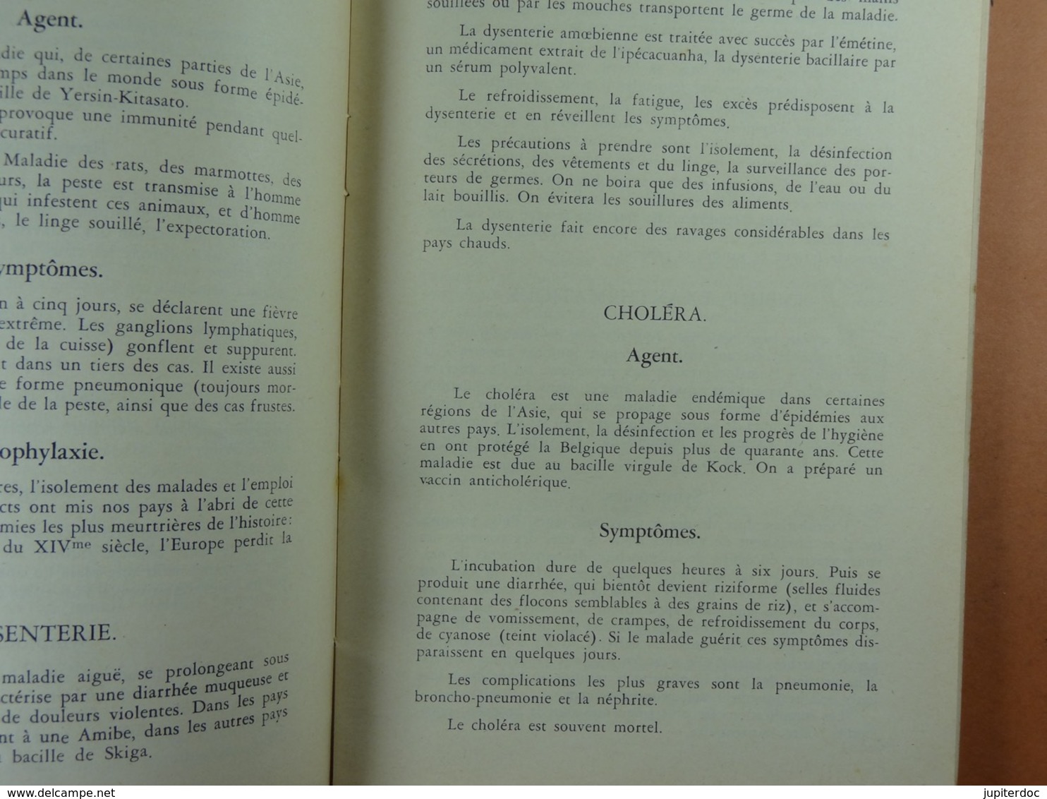 Croix Rouge De Belgique Cours D'hygiène Populaire 1933 - 1900 - 1949