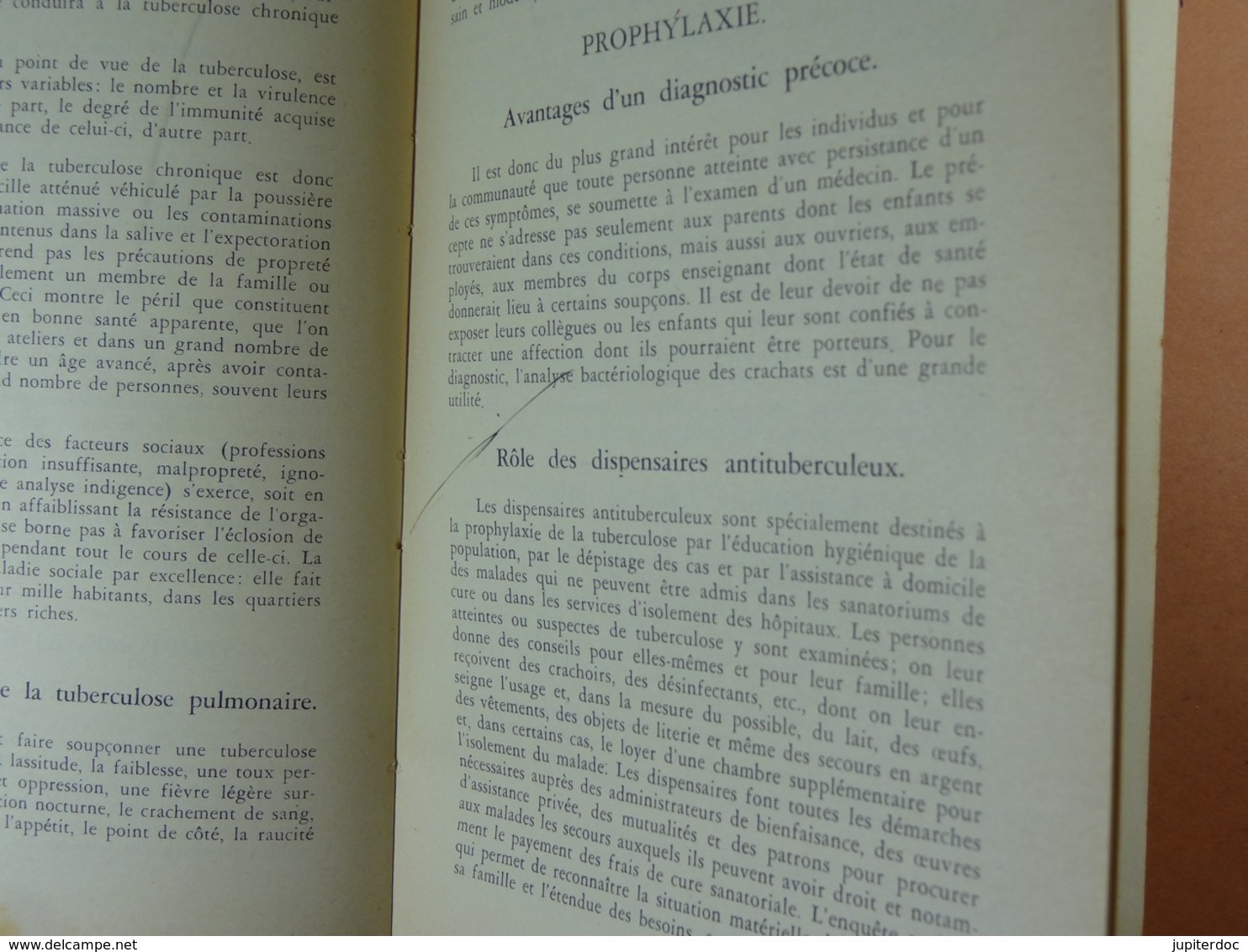 Croix Rouge de Belgique Cours d'hygiène populaire 1933