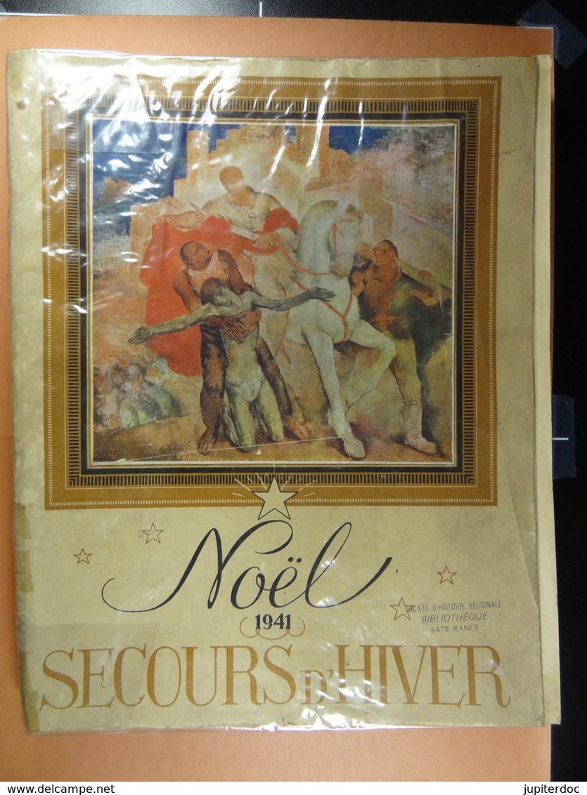 Noël 1941 Secours D'Hiver - Oorlog 1939-45