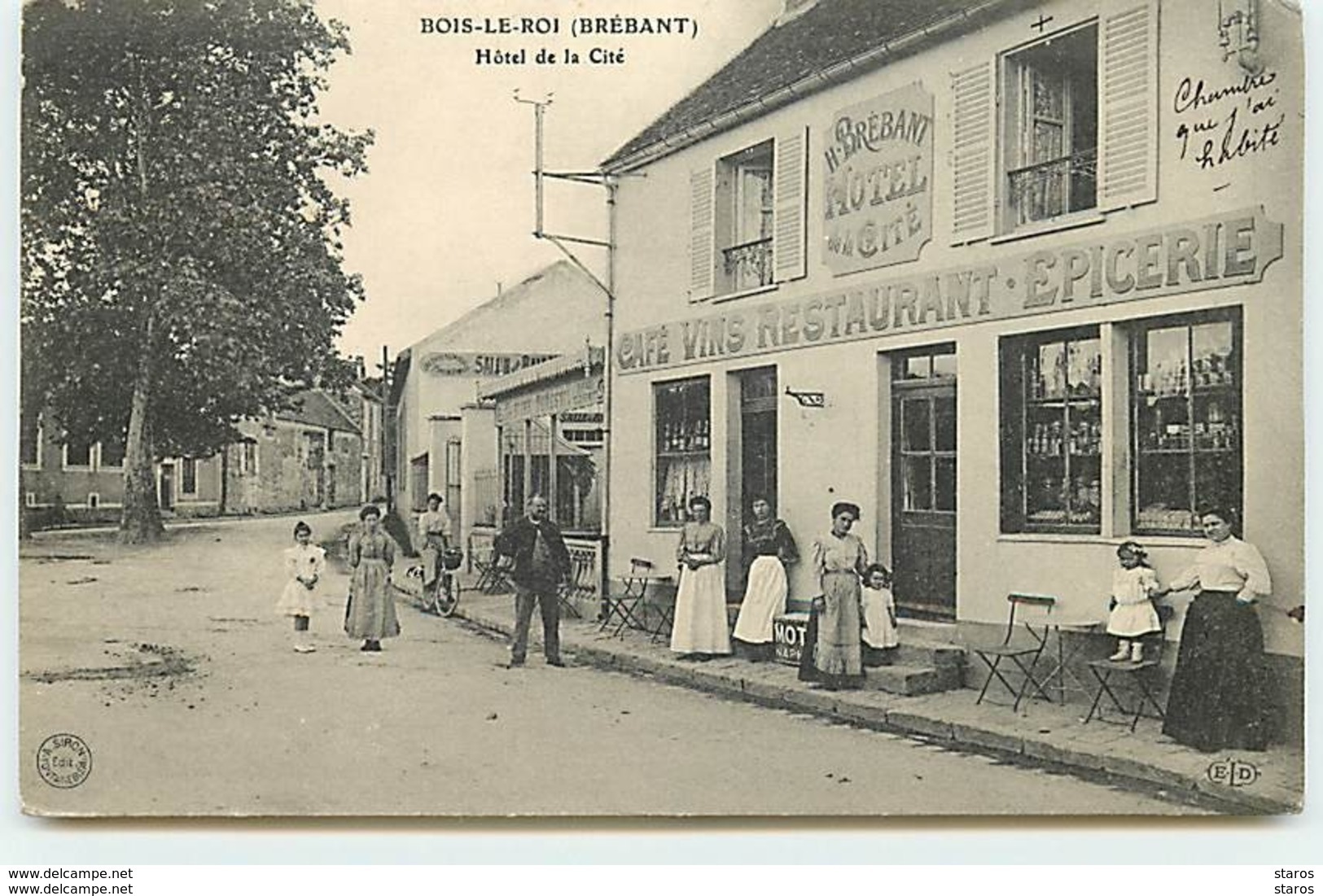 BOIS-LE-ROI (Brébant) - Hôtel De La Cité - ELD - Bois Le Roi