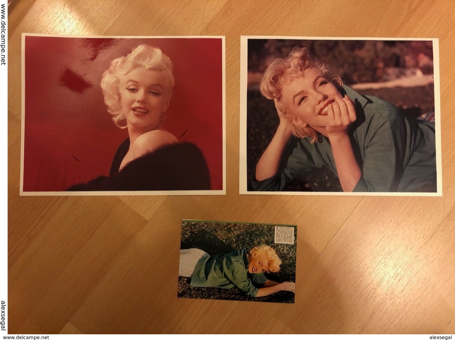 3 Photos Marilyn Monroe - Photographs