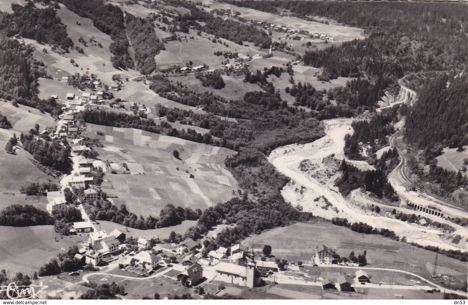 Haute-Savoie - Les Houches - Alt. 1008 M. - Vue Générale Aérienne - Les Houches