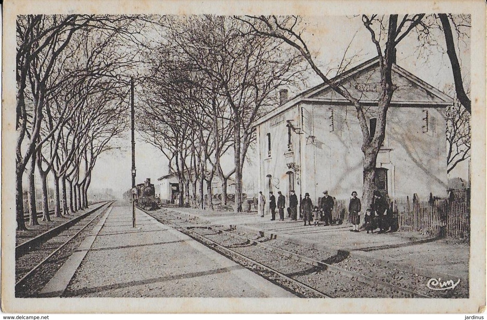 BARBAIRA  (AUDE  ) - La GARE - Arrivée Du Train Et Voyageurs Sur Les Quais - Altri & Non Classificati