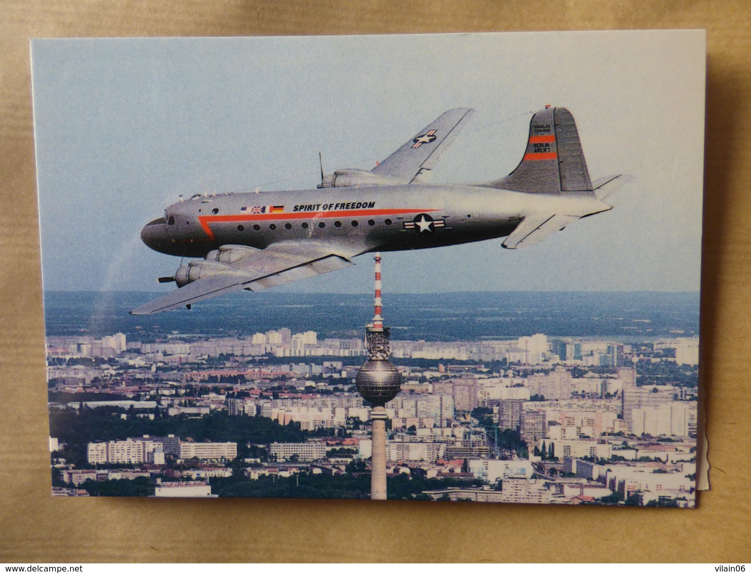 USAF   DC 4   BERLIN AIRLIFT  SPIRIT OF FREEEDOM - 1946-....: Era Moderna