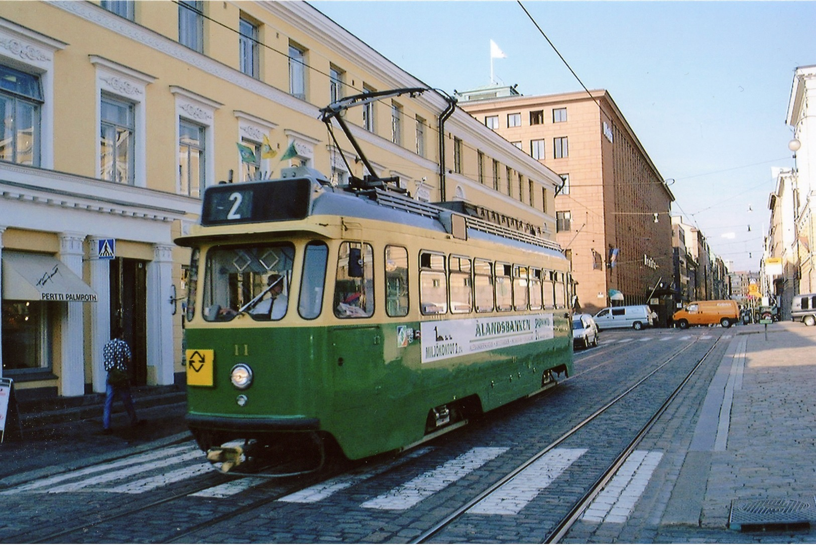 Helsinki (Finlande) Tramways D’Helsinki - Ligne 2 – Rame N°11 - Finlande