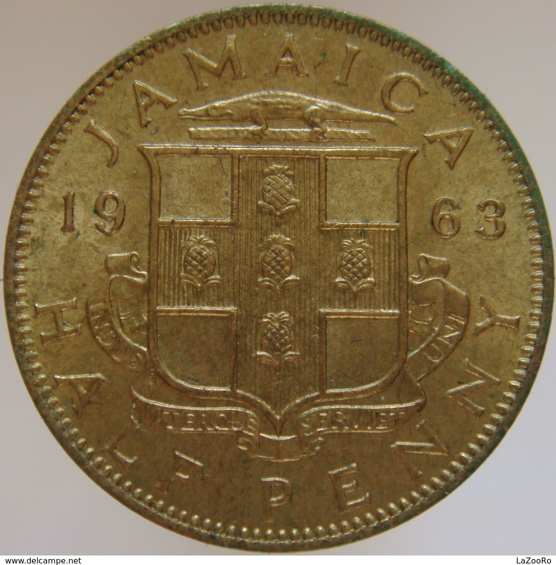 Jamaica 1/2 Penny 1963 UNC - Jamaica