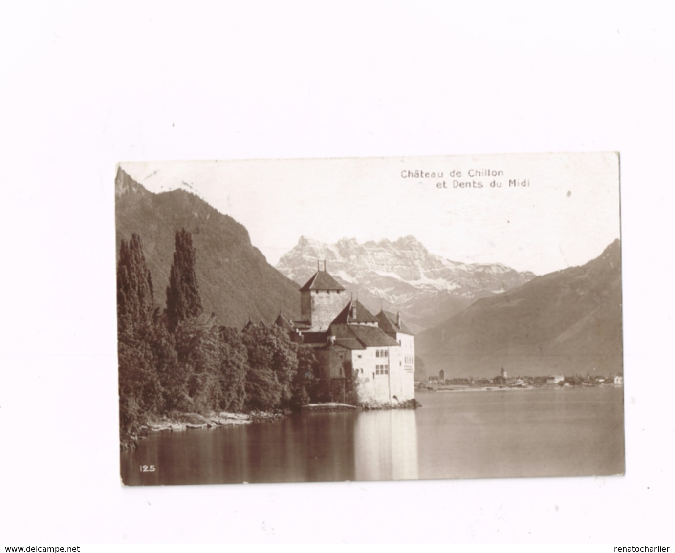 Château De Chillon.Expédié De Clarens à Bailleul (Nord/FRance) - Sonstige & Ohne Zuordnung