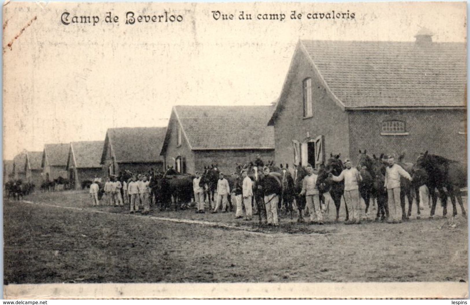 BELGIQUE - BEVERLOO - Camp - Vue Du Camp De Cavalerie - Beringen