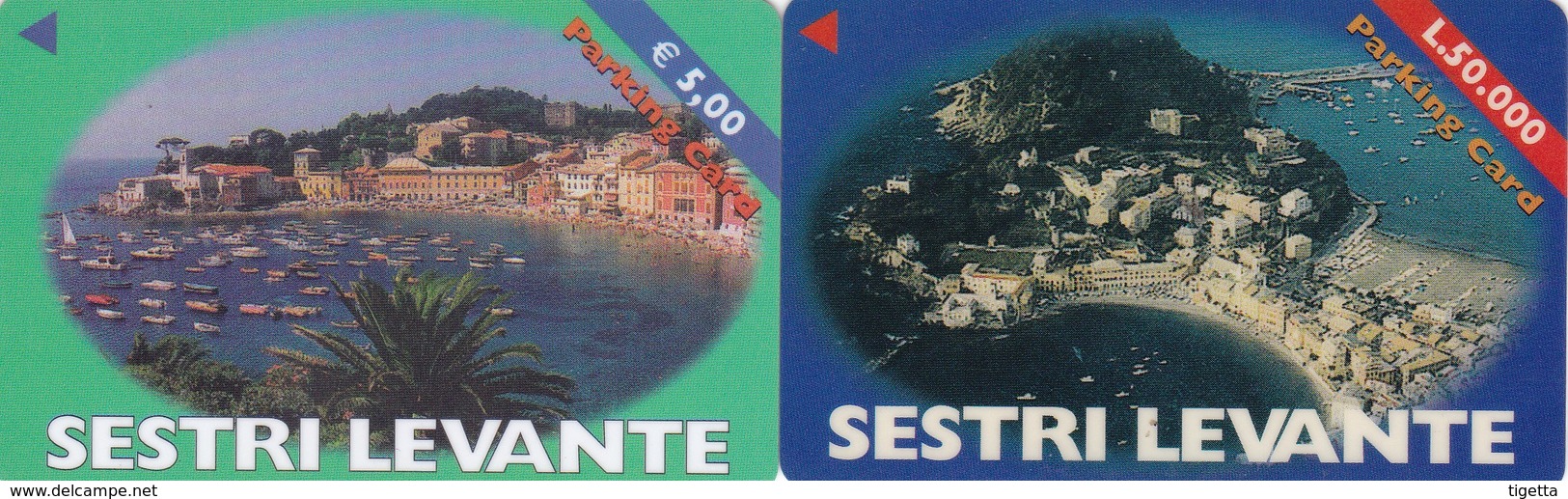 CITTA DI SESTRI LEVANTE PARKING CARD PARCHEGGI - Biglietti D'ingresso