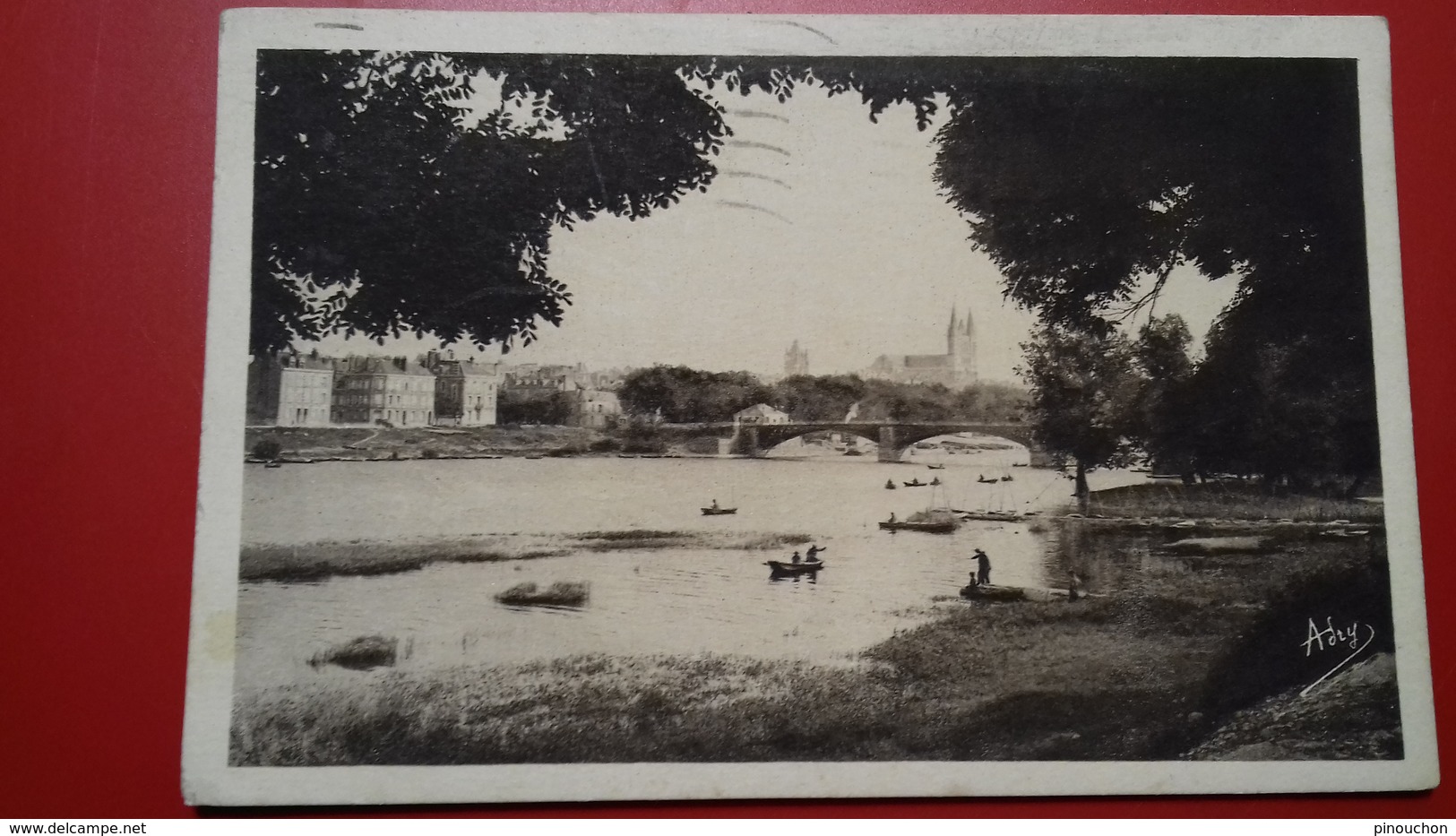 Cpa - Angers -  Pont De La Haute Chaîne - - Angers