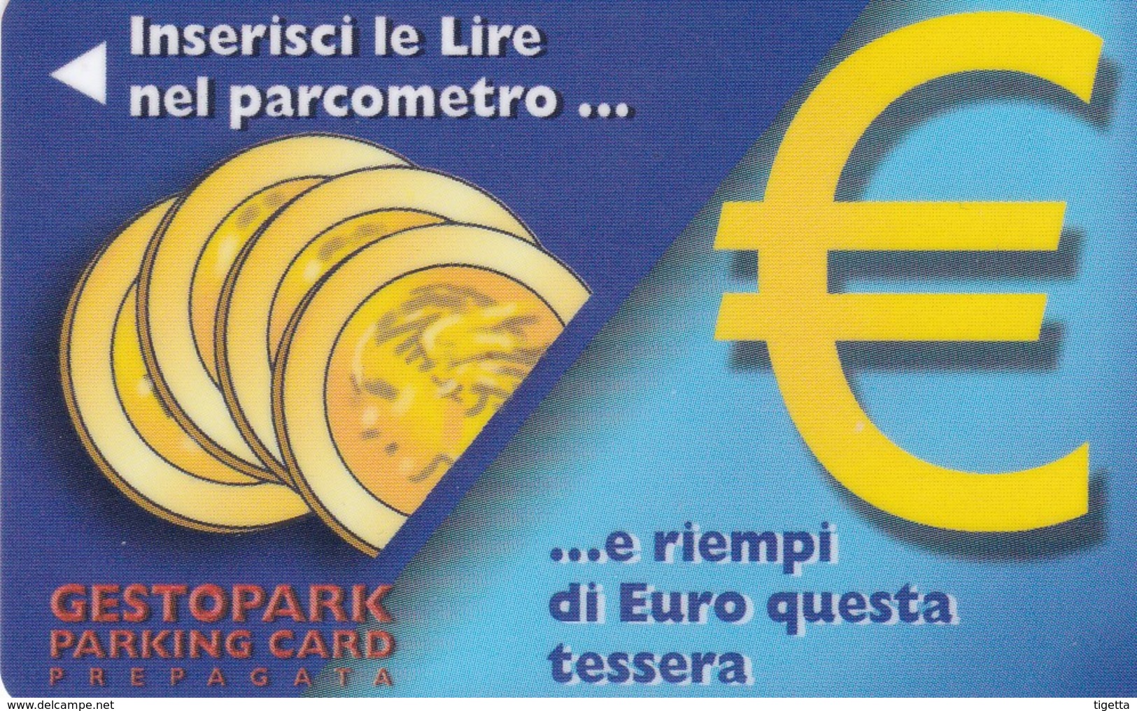 CITTA DI ALBISSOLA (SV) CARD PARCHEGGI - Tickets - Vouchers