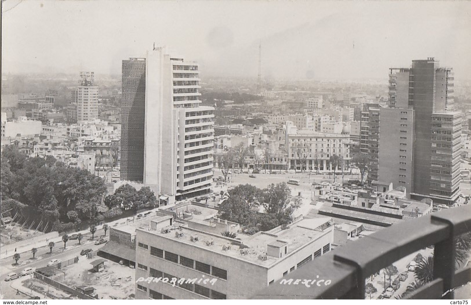 Amérique - Mexique Mexico - Mexico - Panoramica -  Matasellos 1957 - Mexique